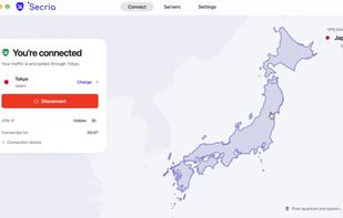 Secria VPN screenshot 1
