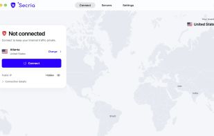 Secria VPN screenshot 1