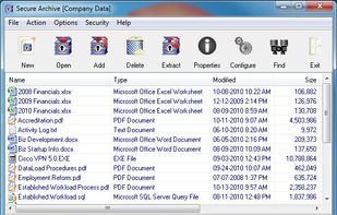 Secure Archive screenshot 1
