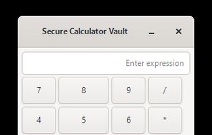 on click to the set user can set password. on click to the change user can change password. write password on calculator and click equal to open the app.
