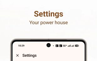 Settings