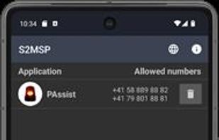 Secure SMS Proxy (S2MSP) screenshot 1