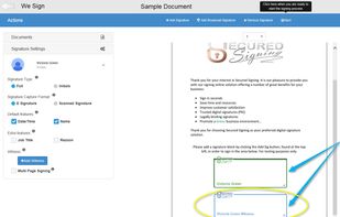Secured Signing screenshot 3