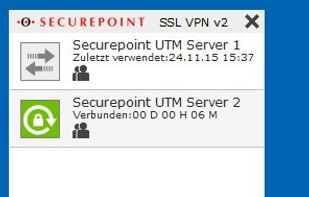 Securepoint VPN Client screenshot 3