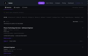 SeekerScore screenshot 1