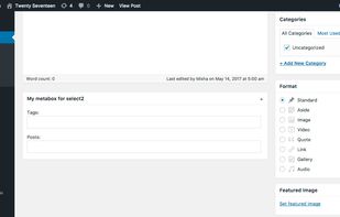 Select2 screenshot 1