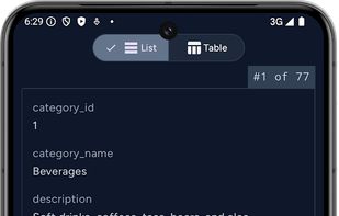 Selectable - PostgresQL Client screenshot 1