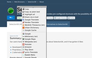 SelectionSK screenshot 1