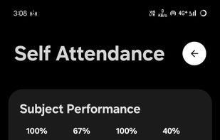 Self Attendance screenshot 1