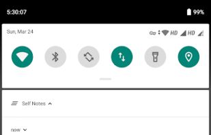 Self notes screenshot 3