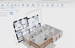 Architectural designing in SelfCAD