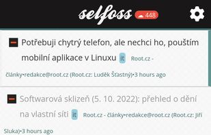 selfoss screenshot 2