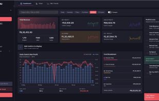 Updated Dark theme dashboard