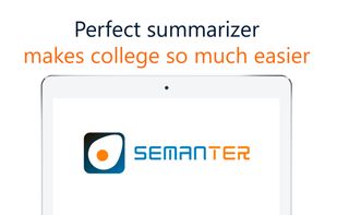 semanter - text summarizer screenshot 1