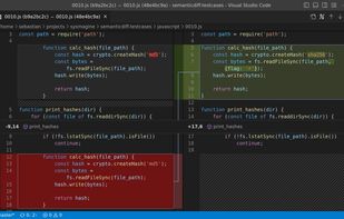 Moved code blocks are highlighted.