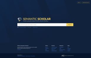 Semantic Scholar screenshot 1