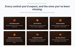 Landing Page - What