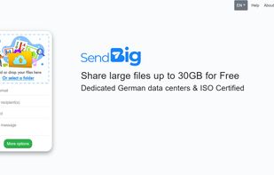 SendBig screenshot 1