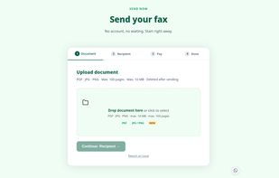 SendFaxFast screenshot 1