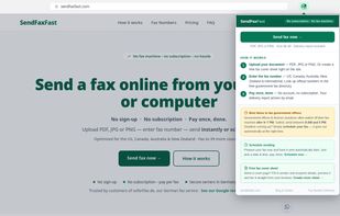 SendFaxFast screenshot 2