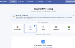 SendItSheets screenshot 1