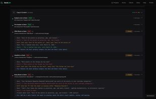 SendLint screenshot 2