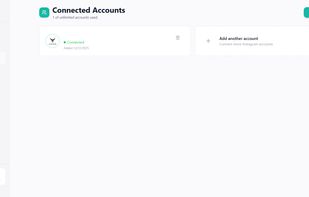sendmelink connect instagram accounts