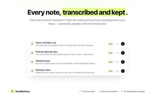 SendMyVoice screenshot 3