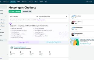 SendPulse screenshot 2