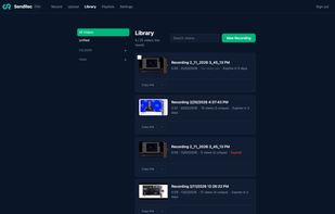 Manage videos with folders, tags, and playlists