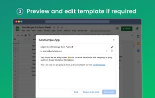 SendSimple screenshot 2