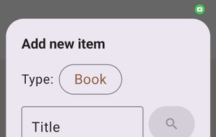 Add a book by scanning its ISBN