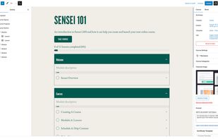 Sensei LMS screenshot 1