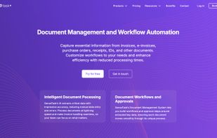 SenseTask Document Workflow Automation
