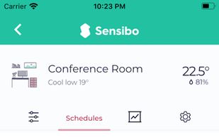 Sensibo screenshot 3