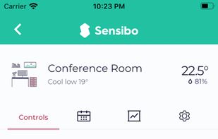 Sensibo screenshot 2