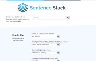 Sentence Stack Home