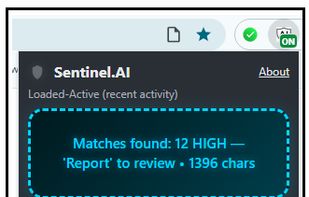 Sentinel.AI screenshot 2