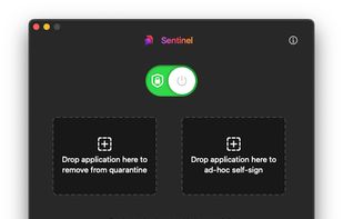 Sentinel GUI screenshot 1