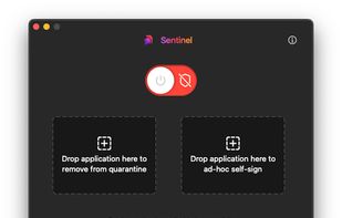 Sentinel GUI screenshot 1