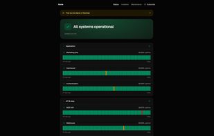 Status Page (Modern Mode)
