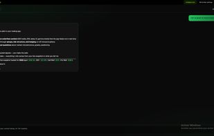 Built-in AI co-pilot that reads your live order-flow snapshot (GEX walls, DEX, skew, IV, gamma) to answer market-structure questions — it never gives buy/sell signals and never invents data.
