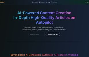 SEO AI Bot screenshot 1