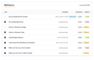 SEO Checklist App screenshot 1