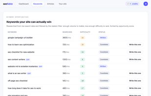 SEO Keywords