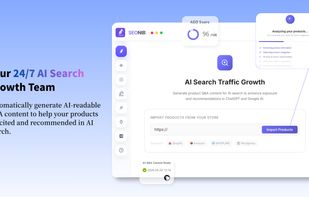 Automatically generate AI-readable Q&A content to help your products get cited and recommended in AI search.