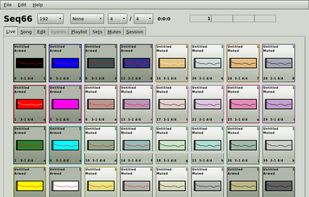 Seq66 screenshot 1