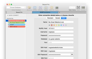 Sequel Pro screenshot 1