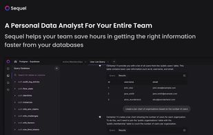 Sequel.sh screenshot 1