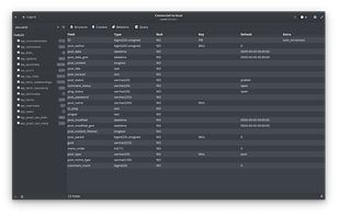 Data with Dark Theme